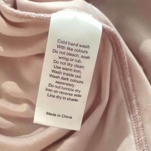 Alice in the Eve Size L (Approx 14) Soft Pink Velvet Feel Dress - Picture 8 of 8